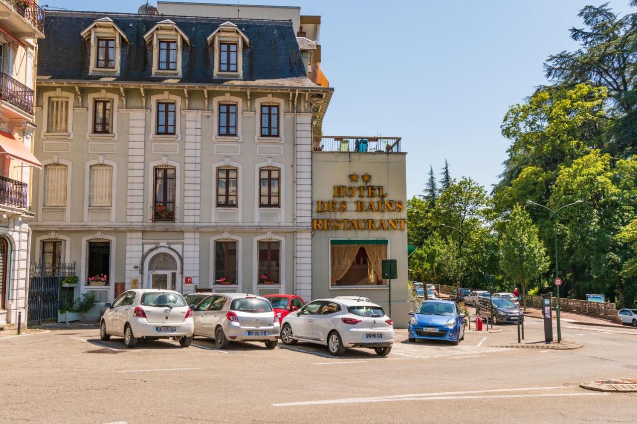 Hotel Des Bains Aix-les-Bains Bagian luar foto