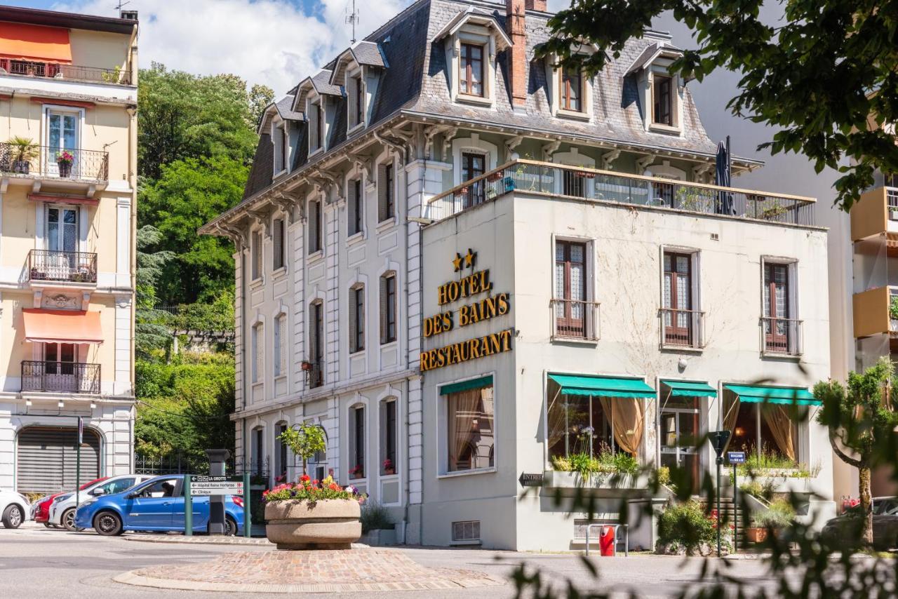 Hotel Des Bains Aix-les-Bains Bagian luar foto
